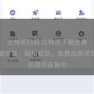 比特派扫码 比特派下载免费，资源丰富，轻松获取，免费应用尽在其中