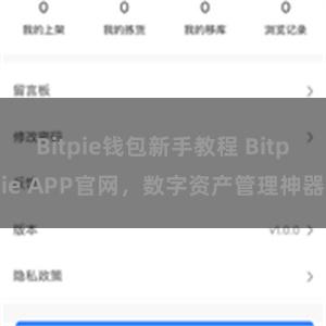 Bitpie钱包新手教程 Bitpie APP官网，数字资产管理神器